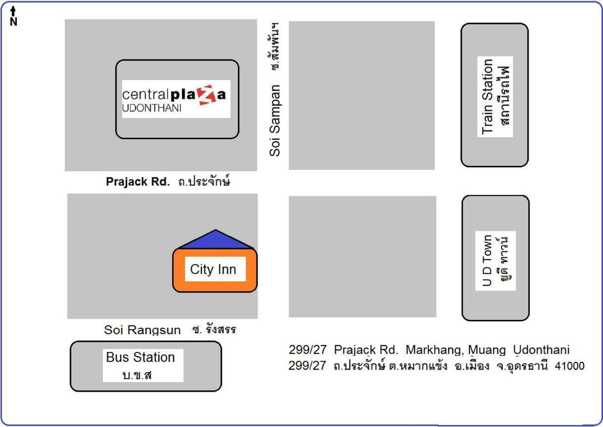 City Inn Udonthani Buitenkant foto